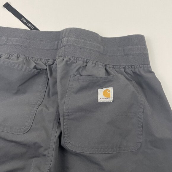 Carhartt Force Scrub Jogger Pants Women’s S Regular Pull On Drawstrings Gray - Picture 10 of 10